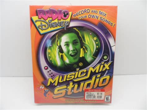 Radio Disney Music Mix Studio Pc Cd Rom Windows Me9895 Disney
