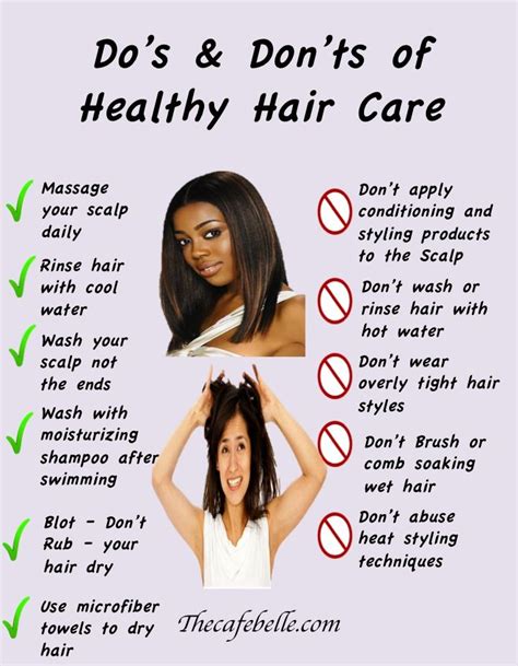 Unfortunately, this type of handy formulation does not yet exist. The Dos and Donts of Healthy Hair Care (With images ...