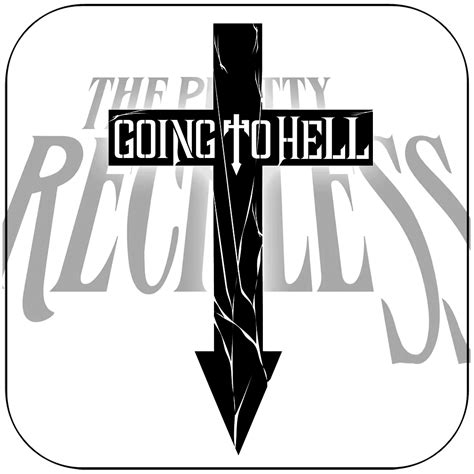 The Pretty Reckless Going To Hell 3 Album Cover Sticker Album Cover Sticker