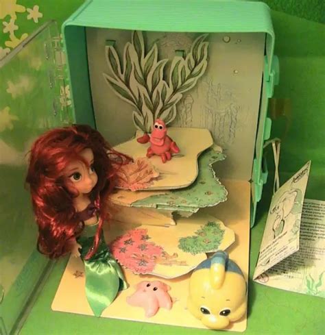 Disney Animators Collection Ariel Mini Doll Play Set Complete 1799