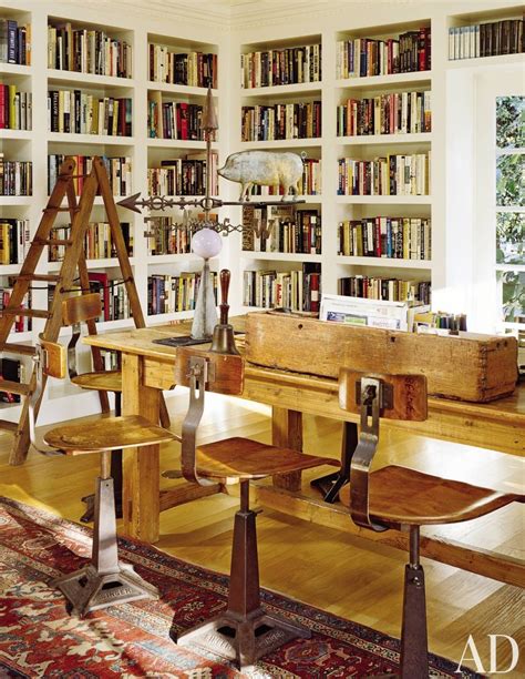 Traditional Officelibrary By Karin Blake Via Archdigest Designfile