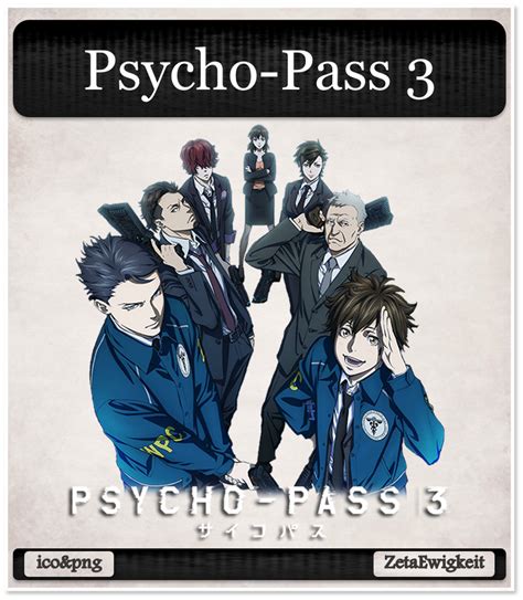 Psycho Pass 3 Anime Icon By Zetaewigkeit On Deviantart