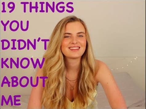 Things You Didn T Know About MeMadison MacGregor YouTube