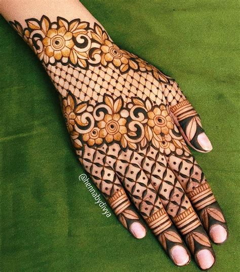 35 Beautiful And Easy Mehndi Designs For Eid You Must Try Tikli