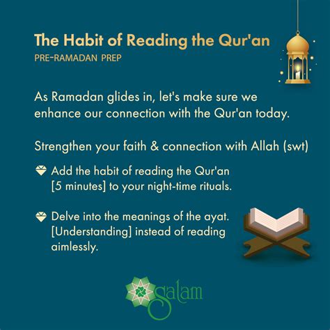Reading The Quran Pre Ramadan Prep Salam Islamic Center