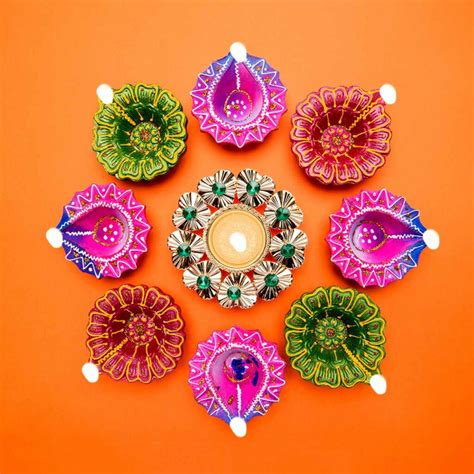 7 Diy Diwali Diya Decoration Ideas For Home Design Cafe
