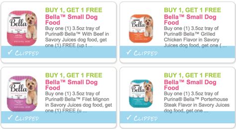 First, they're owned by nestle, one of the most evil. Five New Purina Bella Dog Food Printable Coupons - Print ...