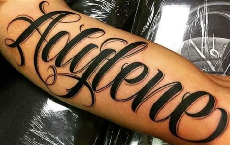 102 Sensacionales Letras para Tatuajes Fotos increíbles