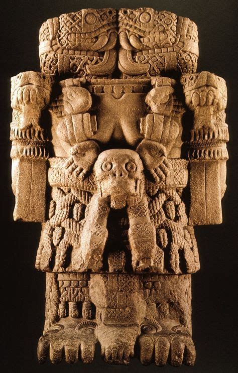 Coatlicue La Madre De Todos Los Dioses Coatlicue Arte Azteca