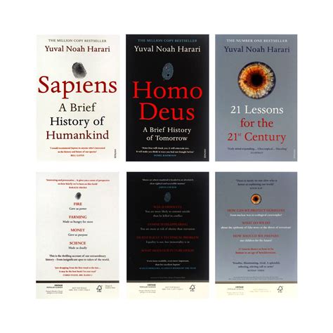 Yuval Noah Harari 3 Books Collection Set Sapiens Homo Deus 21 Lesso