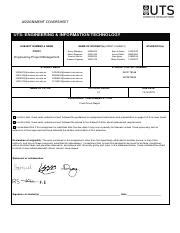 Epm Final Report Pdf Assignment Coversheet Uts Engineering