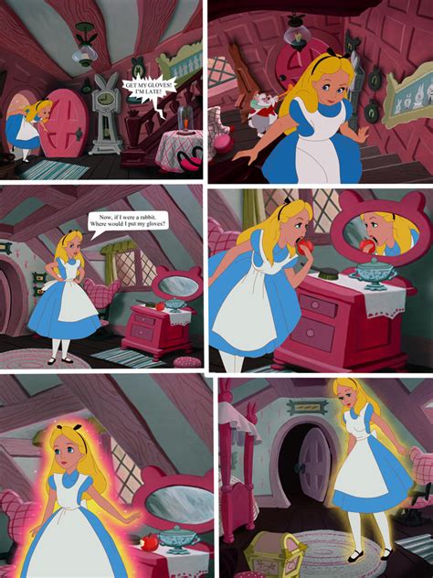 Alice In Wonderland 1 Comic Page By Serisabibi On Deviantart
