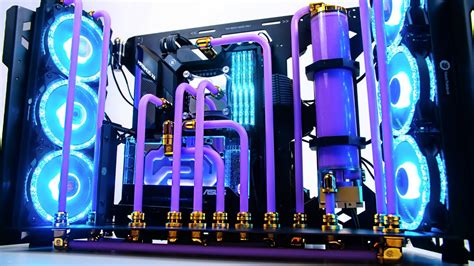 Insane Custom Water Cooled Gaming Pc Build Silverstone Time Lapse