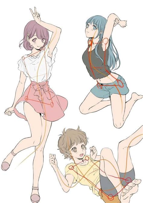 Pin by Lily on рисовать Anime poses reference Drawing poses Drawing