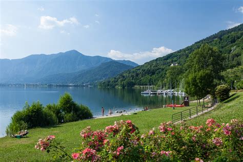 Caldonazzosee Ein Wassersportparadies Natur Seen Trentino Italien