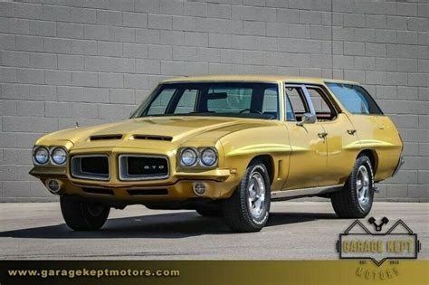 1972 Pontiac Lemans 400 Wagon Gold Station Wagon 400 V8 37432 Miles