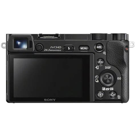 Sony Alpha A6000 Mirrorless Digital Camera With 16 50mm Lens Black