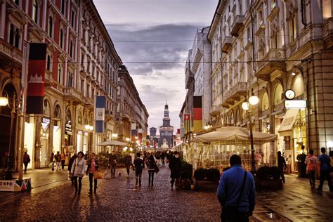 Find photos of milan italy. Street in Milan, Italy Free Stock Photo - ISO Republic