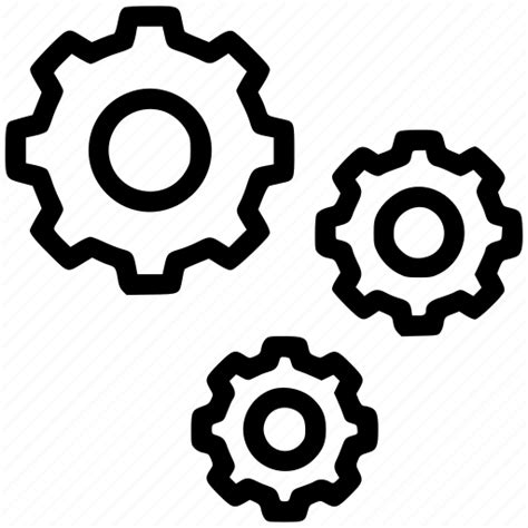 Cogwheels Configuration Settings Gear Options Preferences Icon