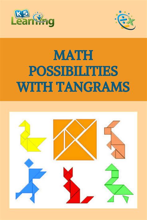 Oh The Endless Math Possibilities With Tangrams K5 Learning