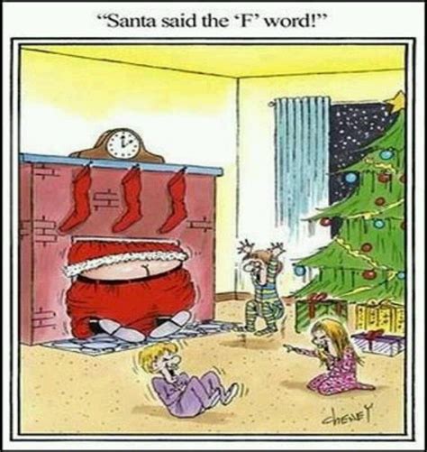 Santa Jokes Funny Christmas Cartoons Christmas Humor Ecards Funny Christmas Pictures