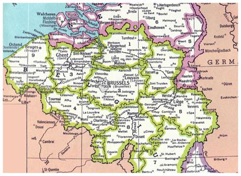 Map location, cities, capital, total area, full size map. Detailed Belgium administrative map. Belgium detailed ...