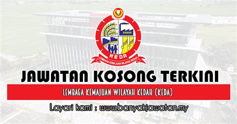 Sekiranya anda berminat untuk mengetahui lebih lanjut mengenai info jawatan kosong yang ditawarkan ini, sila klik pautan yang disediakan di bawah. Jawatan Kosong di Lembaga Kemajuan Wilayah Kedah (KEDA ...