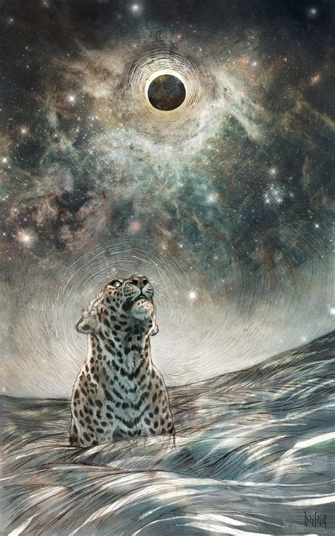 Eclipsed Big Cats Art Art Visionary Art