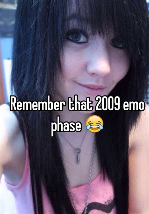 Remember That 2009 Emo Phase 😂