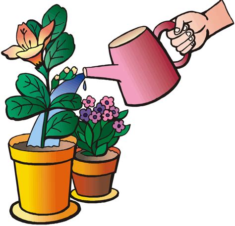 Watering Flowers Clip Art Png Download Full Size Clipart 2304444