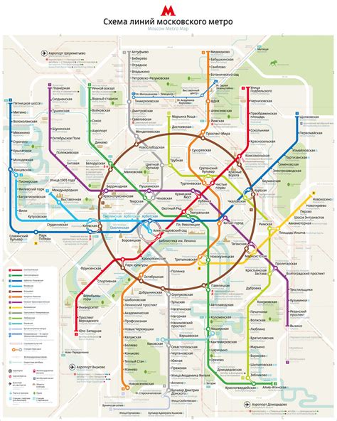 Moscow Metro Map 20