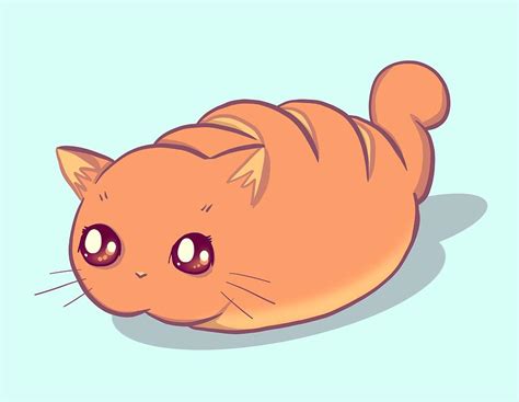 Loaf Cat Drawing By Ludwig Van Bacon Pixels