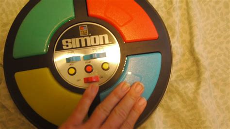 Simon Electronic Game Vintage 1978 Youtube