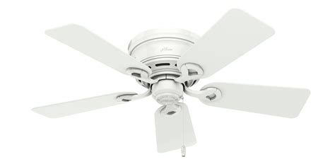 This fan lies in the category of hunter low profile ceiling fans which has a charming appearance. Hunter Conroy Low Profile With Light 42 Inch Ceiling Fan ...