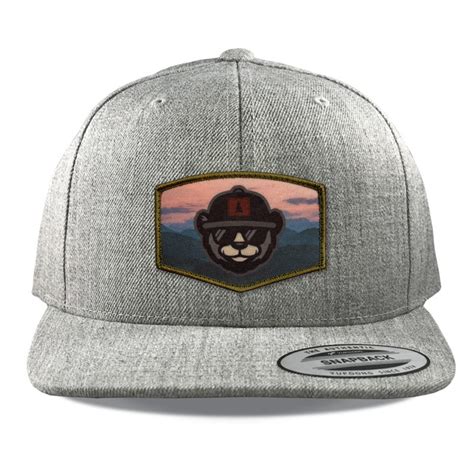 Cph Bear Logo Sublimated Patch Hat Custom Patch Hats