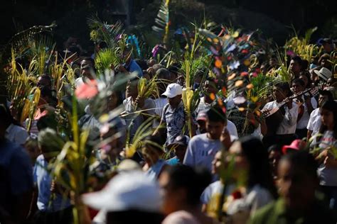 Christian Faithful Mark Palm Sunday