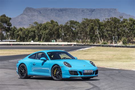 Porsche 911 Carrera Gts Coupé Miami Blue The New 911 Gts Models