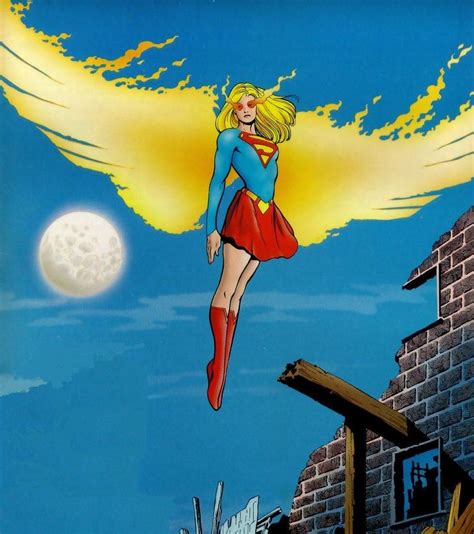 Super Girllinda Danversfire Angelmatrix Supergirl Dc Comics