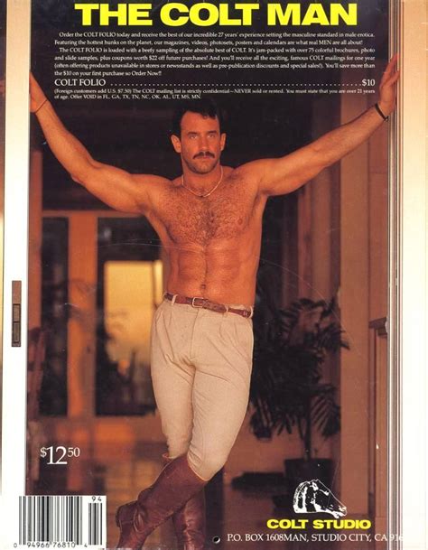 Blast From The Past Steve Kelso In His 1994 Colt Man Calendar Daily