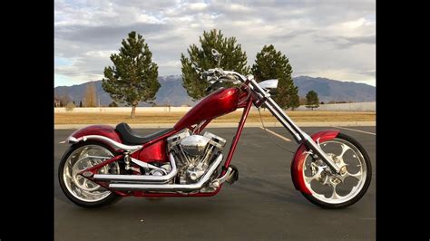 For Sale 2007 Big Dog K9 K 9 Custom Softail Chopper Motorcycle Red