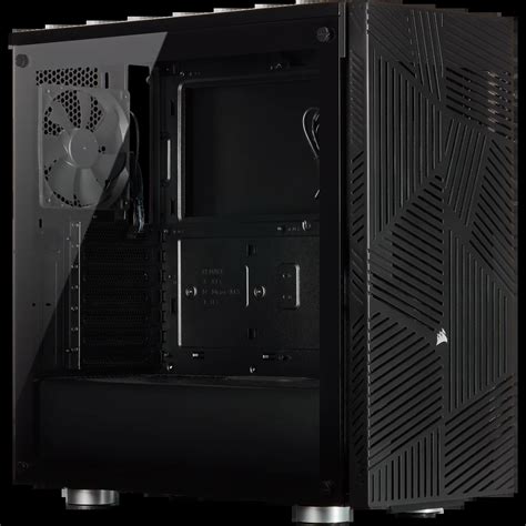 275r Airflow Tempered Glass Mid Tower Gaming Case — Black