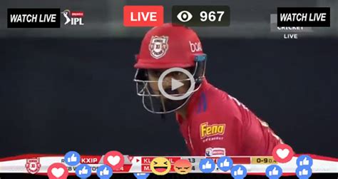 Live Cricket Ipl 2020 Kxip Vs Rr Live Star Sports Live Ipl Match