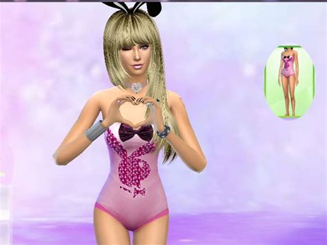 celeste25 s swimsuit of the bunny swimsuits sims4 clothing swimwear