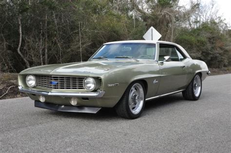 Chevrolet Camaro Coupe 1969 Frost Green For Sale 124379l507038 1969
