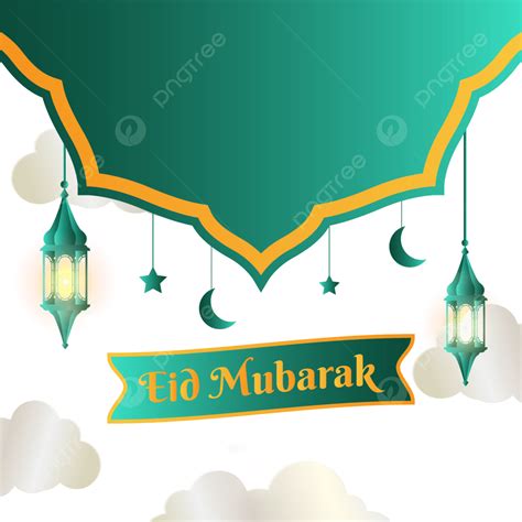 Eid Mubarak Greeting Vector Hd Images Eid Mubarak Greeting With