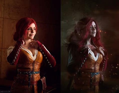 A Triss Merigold Cosplay Costume Made By Dressartmystery Team In