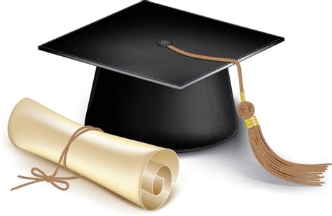 Graduation Cap Diploma Background