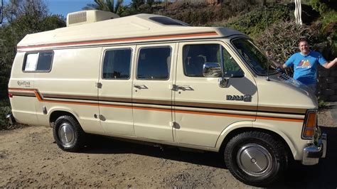 This 1987 Dodge Camper Van Is An Amazing 1980s Rv Relic