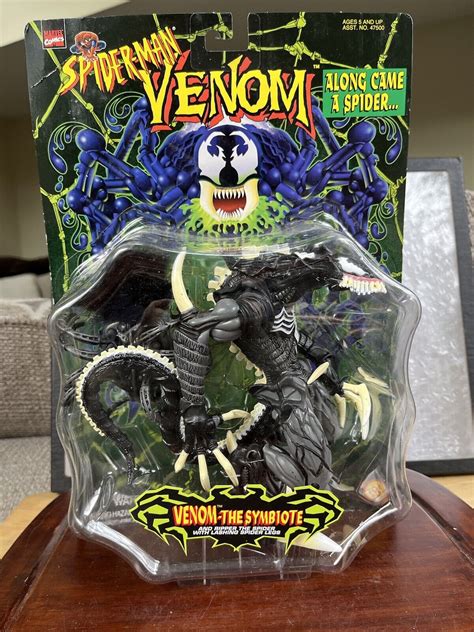 Marvel Spiderman Along Came A Spider 1997 Toy Biz Venom The