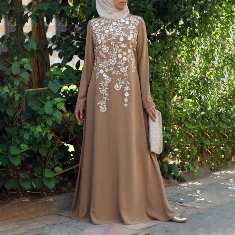 2020 Muslim Abaya Dress Maxi Dress Middle East Ramadan Arab Islamic